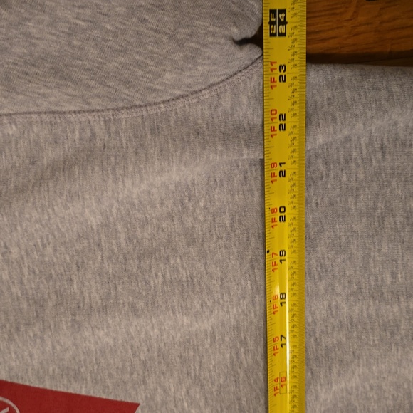 LEVIS BRAND SIGNATURE WOMEN'S GRAY SWEATSHIRT SIZE XL - Picture 10 of 14
